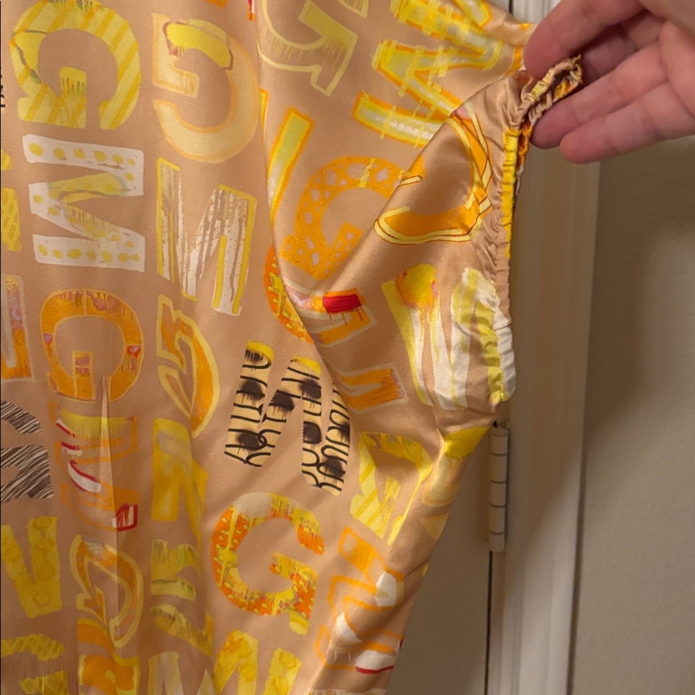 Mucho Gusto Colorful Women's Top size L - Picture 3 of 5
